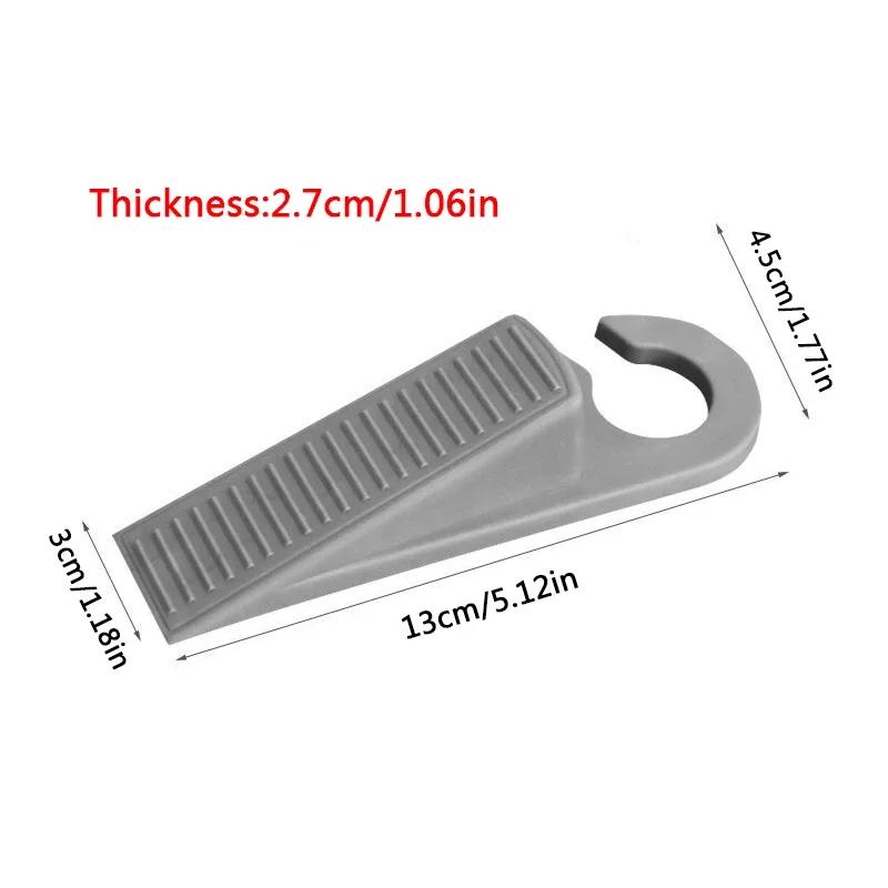 Door Stopper Floor Slanted Wedge Floor Stackable Stops Indoor Door Stopper Duty Rubber Floor Stop Prevents Doors From Closing