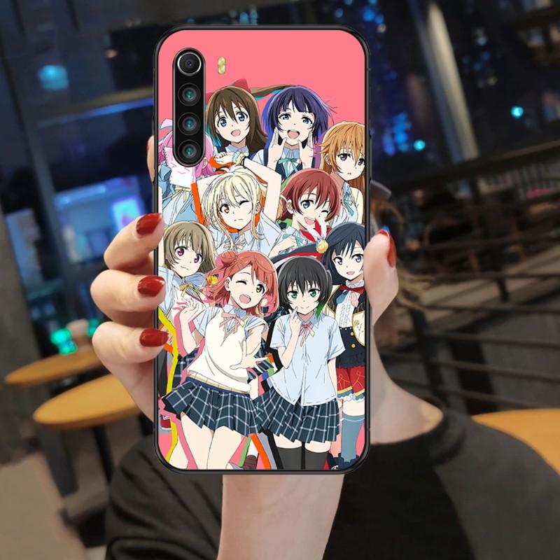 Love Live School Idol Phone Case For Xiaomi Mi 12 11T 10T 9T Lite Pro Ultra Note 10 Poco F3 F4 X4 GT Soft Black Phone Cover