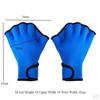 Schwimm Flossenhandschuhe Aquatisch mit Handgelenkschlaufe Fingerlos Tauchen zum Paddeln