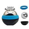 Stainless Steel Hot & Cold Massage Ball: Handheld Ice Pack, Cooling, Low Temp Rolling Ball, 70mm for Physiotherapy Fitness & Compress Therapy