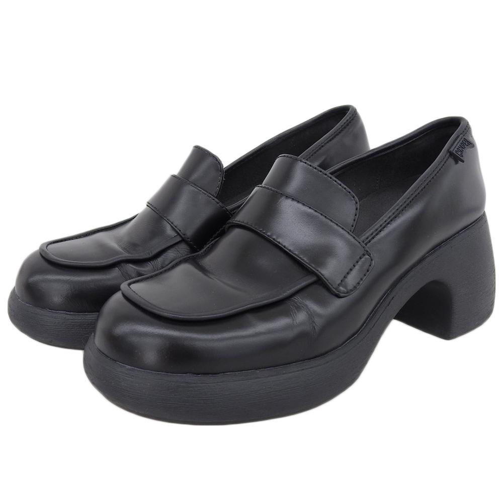 Camper Escarpins et mocassins Thelma à talons en excellent état, pour femmes, noirs, taille 38, chaussures K201292-016 38 noirOccasion