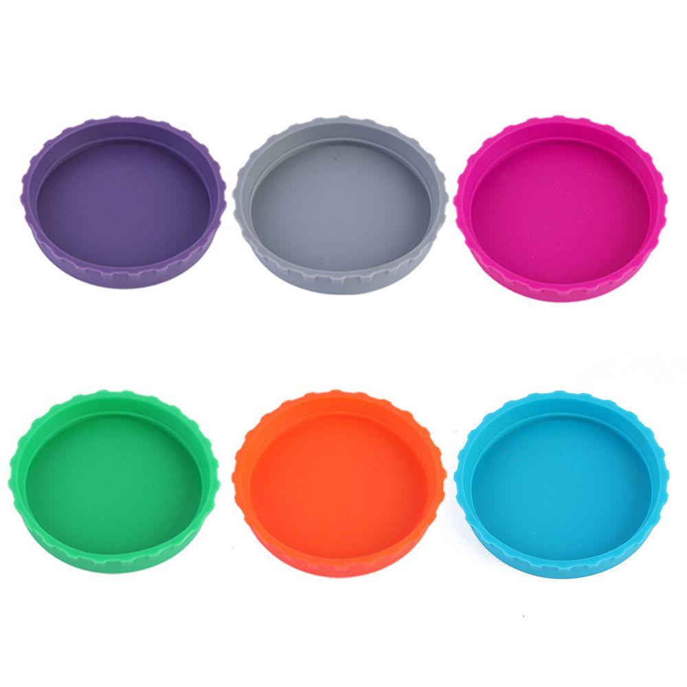 

6 шт., пробка для банок с маркировкой, пробка для газировки, крышки для пивных банок, силиконовые крышки для банок с газировкой, многоразовые