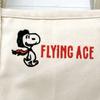 Snoopy Tote Bag IP Medium Peanuts 0D 8424 Flying [Rootote] (02 Ace)