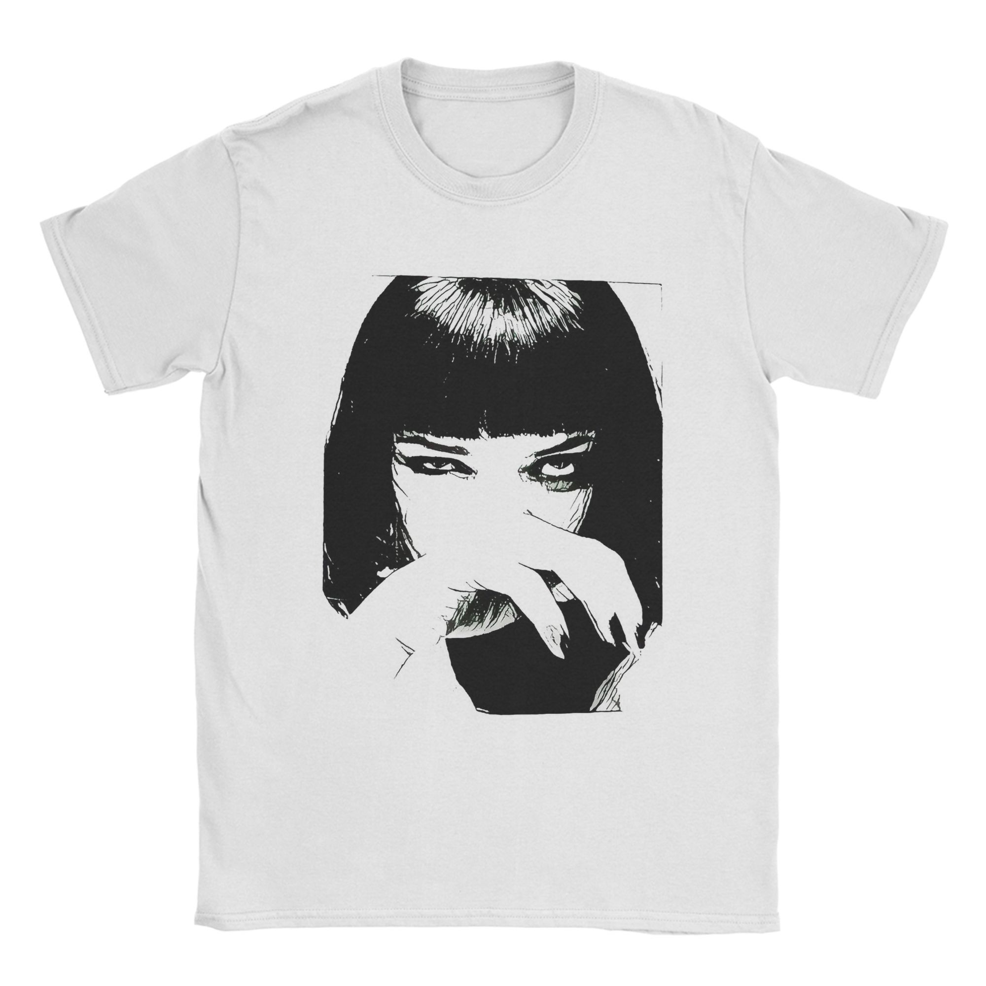 

Чоловіча футболка Pulp Fiction I Said Goddamn 100% Бавовна Одяг Смішна З коротким рукавом Круглий комір Класична футболка L