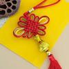 Chinese Knot Red Pendant with Tassel - Decorative Lantern Hanging Ornament for Living Room