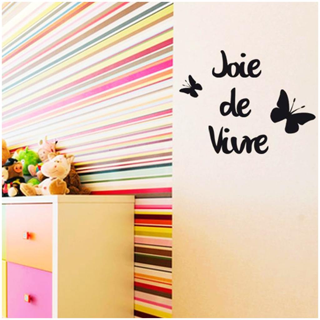 Les Trésors De Lily [Q4826] - Sheet of Relief Stickers 'Messages' (Joie De Vivre) - 30x26 Cm