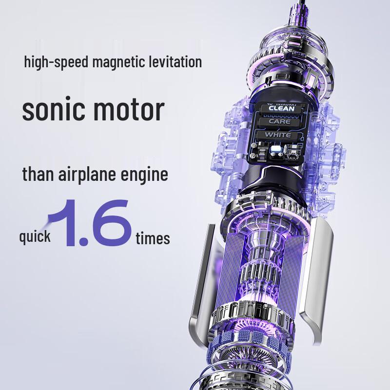 JIMOK J6 Sonic Electric Toothbrush CN Plug (adapter Included)