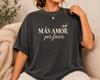 Mehr Liebe Bitte Shirt | Specht Comfort Colors T-Shirt | Spanisches Grafik-T-Shirt