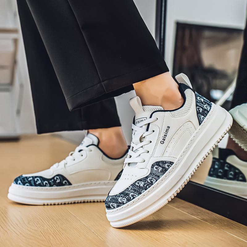 Men's Fashion Casual Low Top Skateboarding Shoes Boys Comfortable Sneakers Male Students Trending Soft Sole Classic Breathable Gym Non-slip