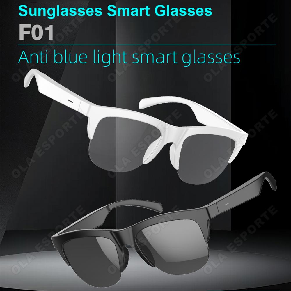 New Smart Glasses V5.3 Bluetooth Call High Quality Headphones Outdoor Sports Sunglasses Anti-touch UV Music Player for Men Women