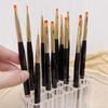 26 Holes Nail Brushes Storage Box Holder Organizer Makeup Brushes Pens Beauty Container Tool Kit Display Shelf Holder