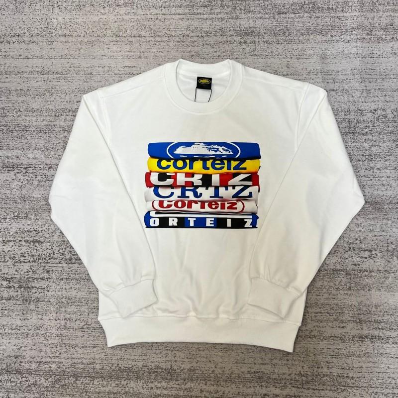 26 American Streetwear Graphic Print Crewneck Sweatshirt Loose Fit Teens
