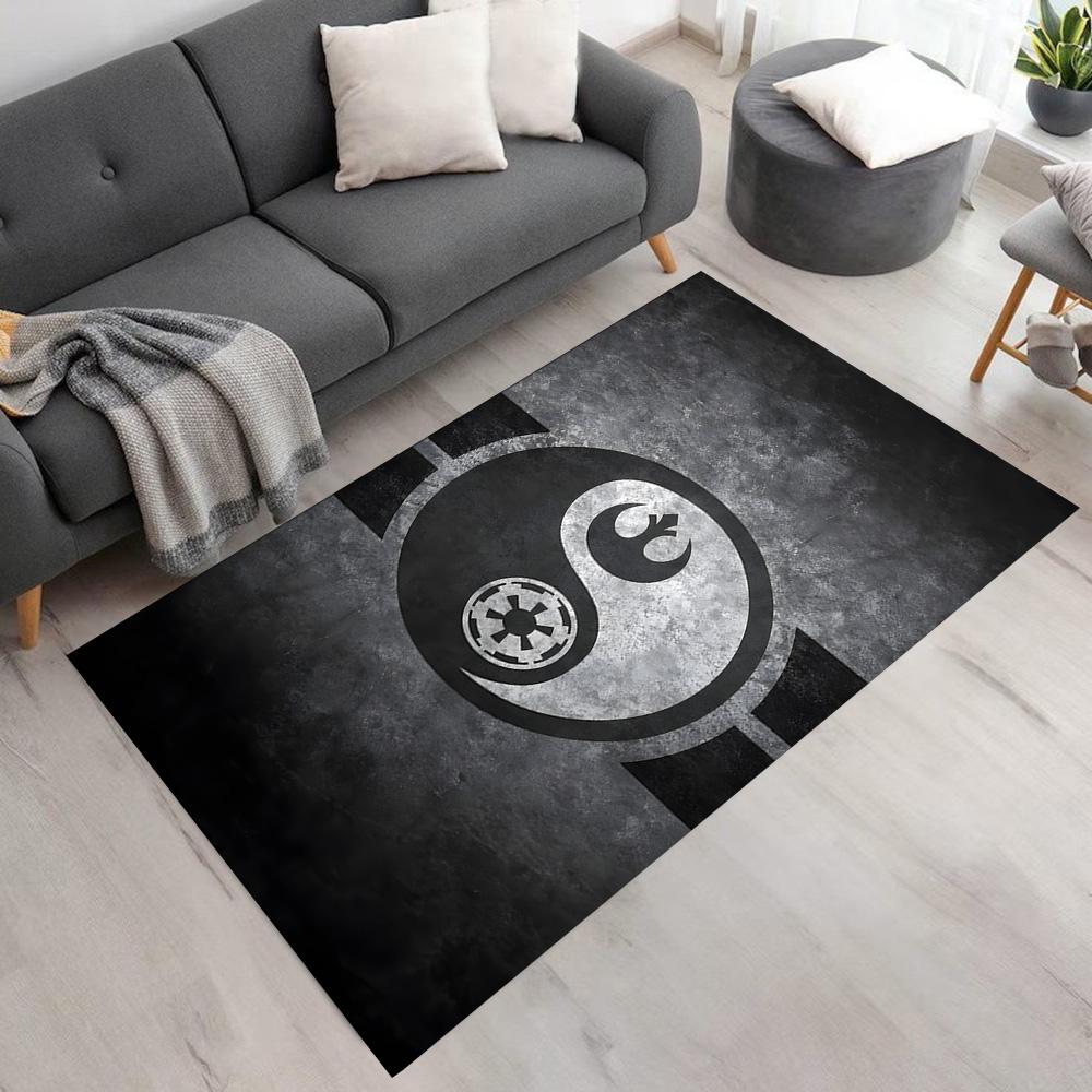 Star Wars Floor Mat Design for Kitchen Living Rooms Dormitory Game Room Antislip Carpet Anime Office Decor Best for Christmas