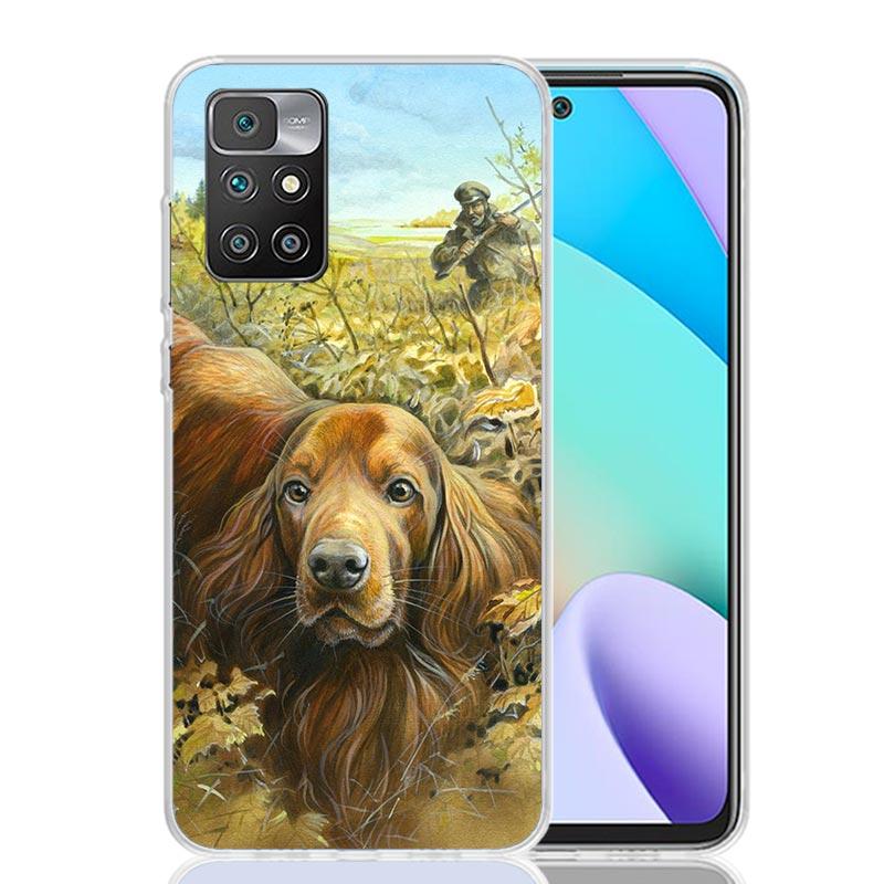 Hunter Dog Hunting Phone Case For Xiaomi 14C 13C 12C 13 12 10 10A 10C 9 9A 9C 9T 8 8A 7 7A 6 6A K70 Pro K60 K40 K20 14C 13C 12C