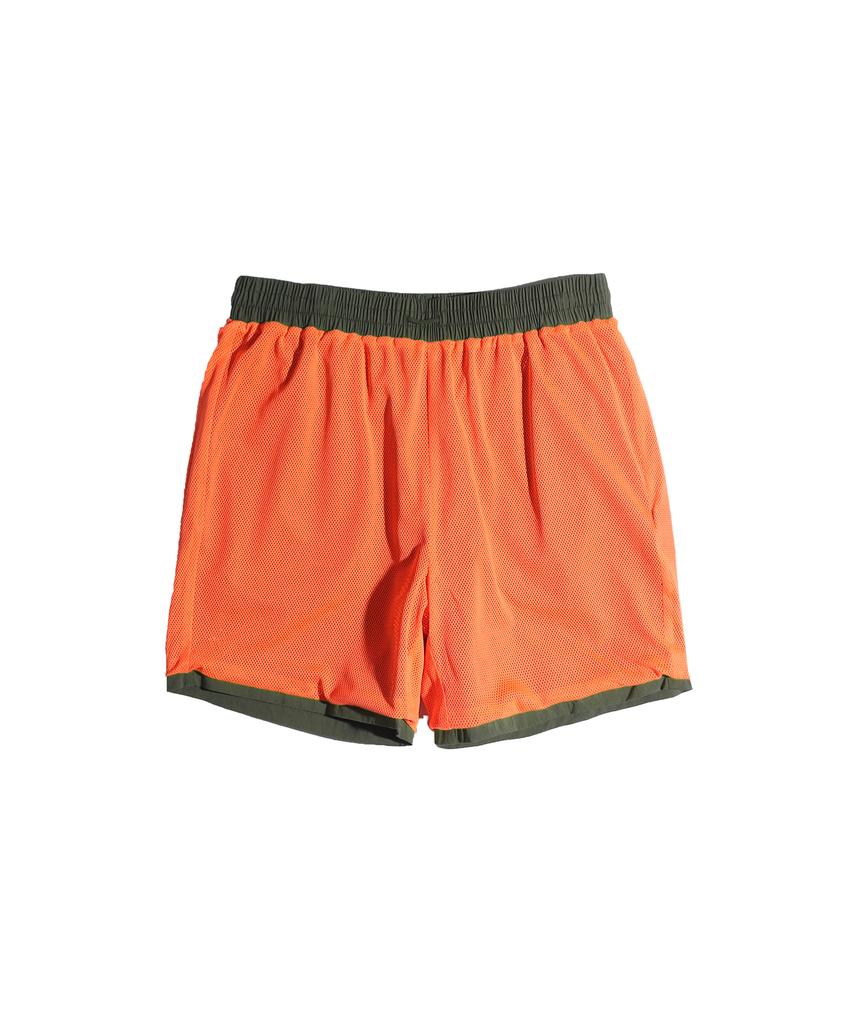 OFFGRID [24Ver] Nylon Washer Swim Shorts - Dark Khaki