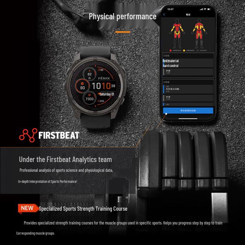 Garmin Fenix 8 Pro Outdoor GPS Smartwatch (CN version)