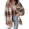 IHUASU Γυναικεία Vintage Casual Ζακέτες & Παλτό Φθινόπωρο Χειμώνας Μακρυμάνικα