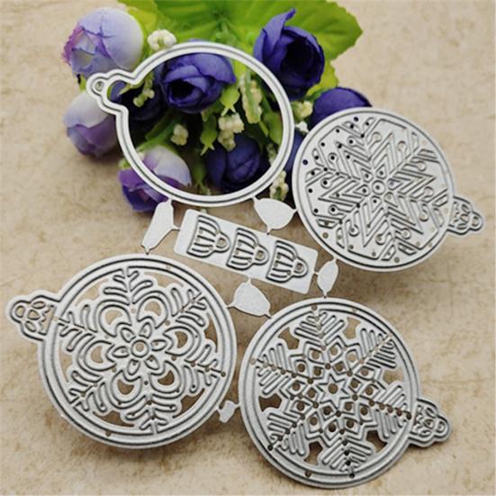 Weihnachten Schneeflocke Ball Schneiden Stirbt DIY Scrapbook Papier Karten Machen Decor