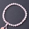 Prayer beads for rose 8mm pure silk Sanskrit magnetic prayer beads handmade prayer beads that can be used by all sects women, quartz, beads, tenbou,