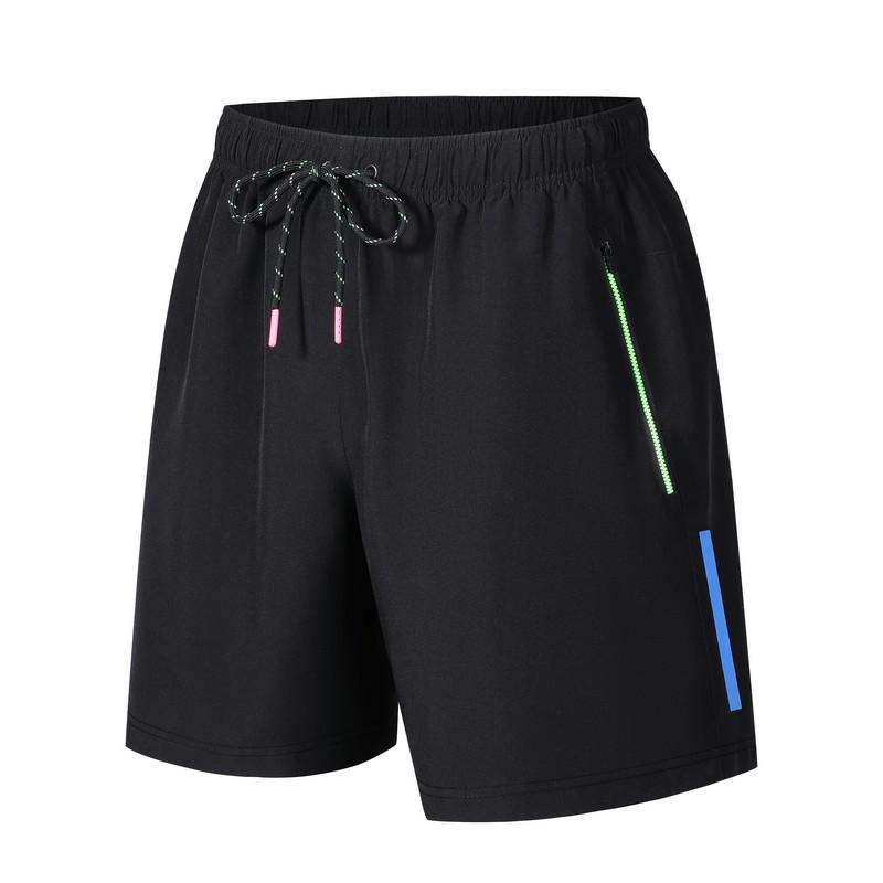 

2026 Men s Quick-Dry Loose Sports Shorts - Thin Ice Silk, Casual Five-Point Style Beach Pants XS