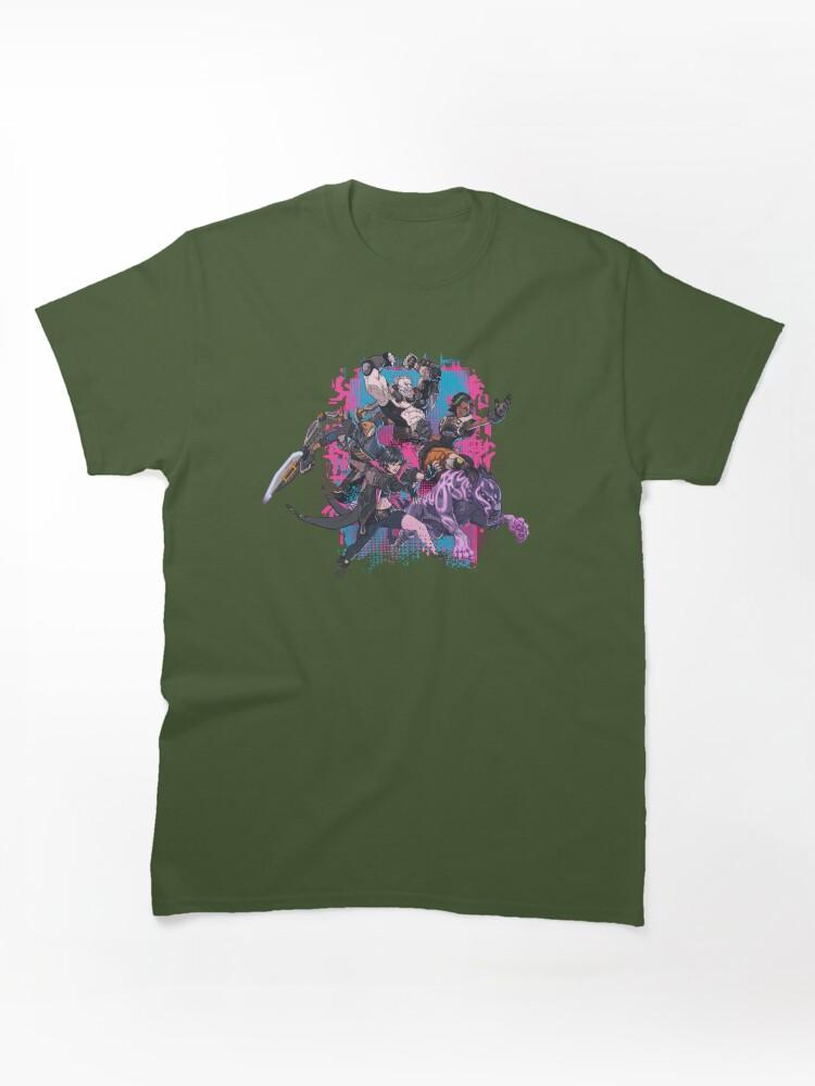 Borderlands 4 Glitch Vault Hunters Classic T-Shirt