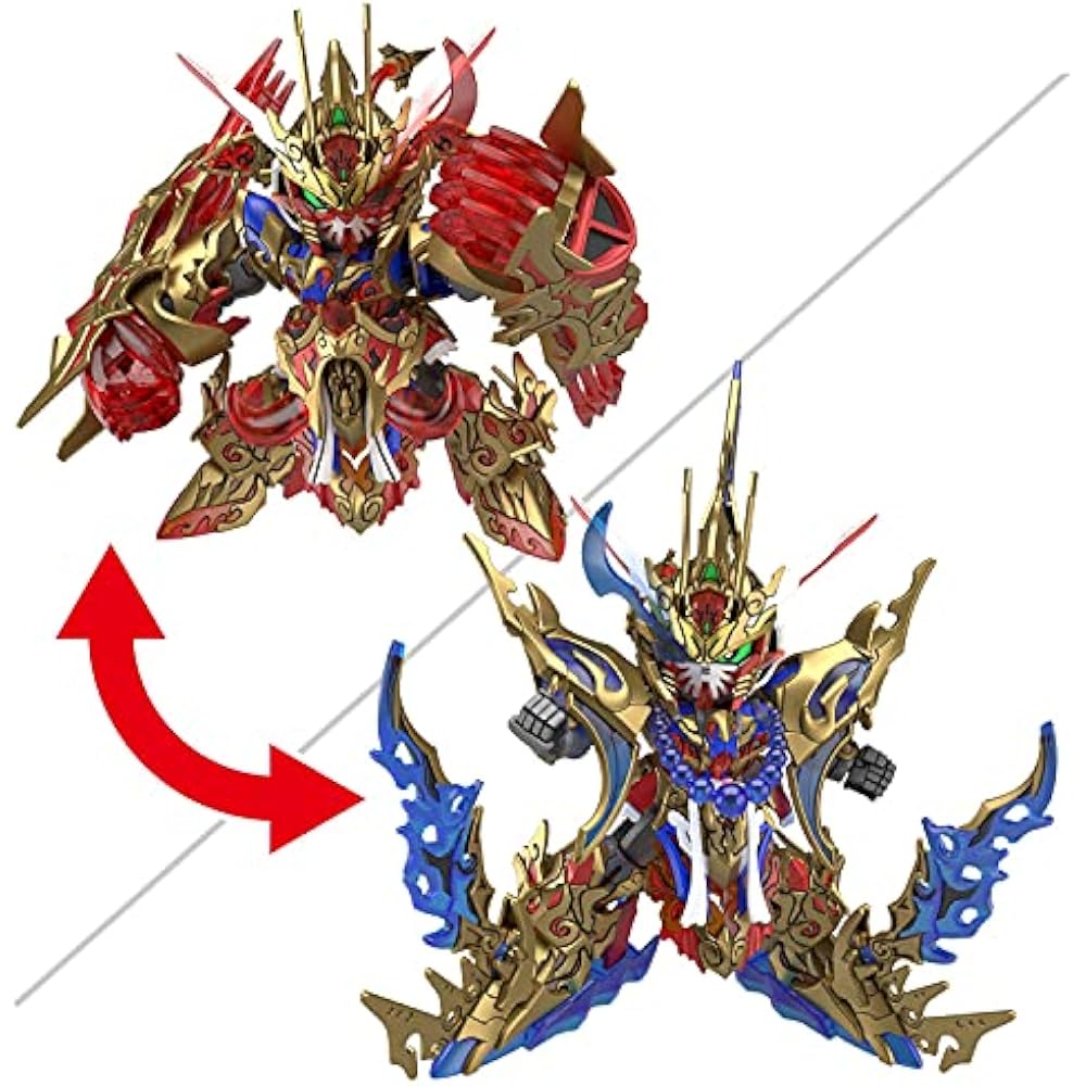 Bandai Spirits (Bandai Spirits) SDW Heroes Goku Impulse Gundam DX Set Color Coded Plastic Model