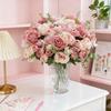 Künstliche Blumen Hohe Qualität Seidenrose Valentinstag Kranz Haus Zimmer Hof Brautstrauß Zubehör Hochzeit Außen Dekoration DIY Geschenk