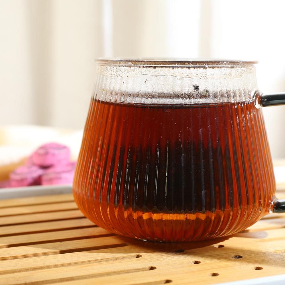 Laocang 2015yr Ripe Puer Tea with Double Rose Flower Flavor Mini Tuocha 100g