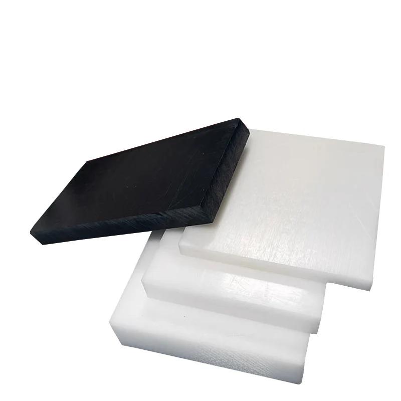 White/Black POM Sheet Board Hard Plastic Polyoxymethylene Plate Thickness 1mm - 20mm for DIY Raw Material CNC Model Board