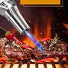 Portable Straight Jet Cigar Torch Lighter Barbecue Welding Torch Jet Flame Lighter Black Red