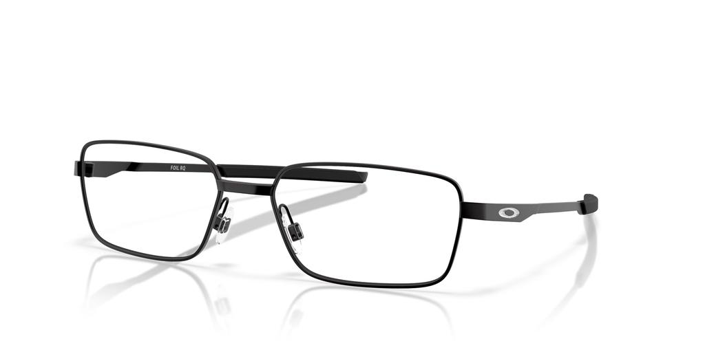 Oakley Eyeglasses Frame Frame Color Satin Lens Demo Lens 57mm Men's 0OX3036, (Front) Black, Color