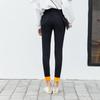 Women's High-Waisted Skinny Jeans - Spring/Autumn 2024 Korean Style Slimming Elastic Pencil Pants with Velvet.