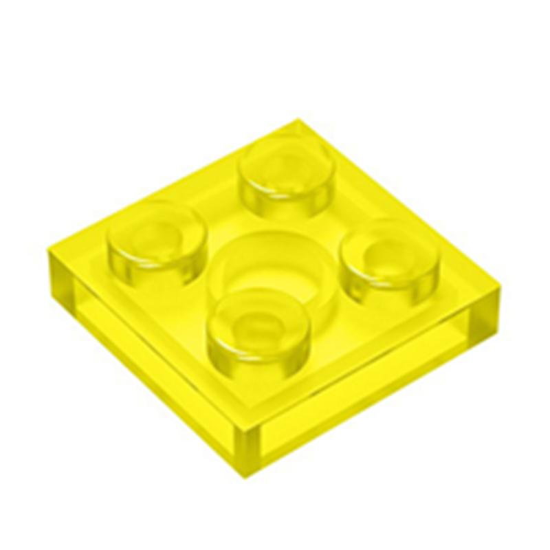 80pcs Plate 2x2 Dots Muilt-Colored Compatible with 3022 94148 Self-Locking Bricks Building Blocks Toys Accessories