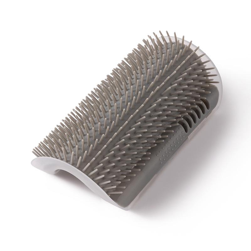 

Устройство для царапания и трения кошек, расческа с шариком мяты, угол для дразнения кошки для снятия скуки, игрушка для саморазвлечения, артефакт для удаления шерсти и царапания Large (boxed) серый