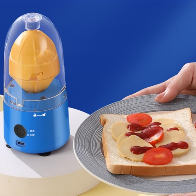 1pc Egg Pulling Device Fully Automatic Electric Egg Pulling and Stirring Device Egg Pulling and Throwing Egg Mixer