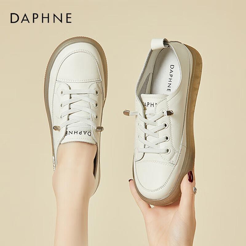 Daphne Women s Casual Low-Top Skate Sneakers 37