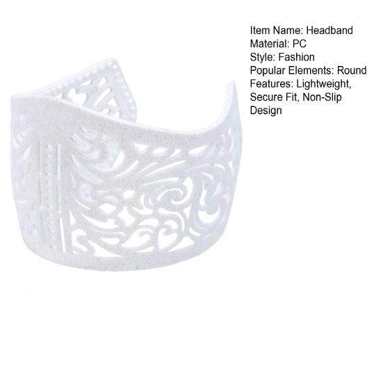 Elastic Hairband Pure Color Soft Scalp-Friendly Headscarf Holder Comfortable Lightweight Stretchy Hairband