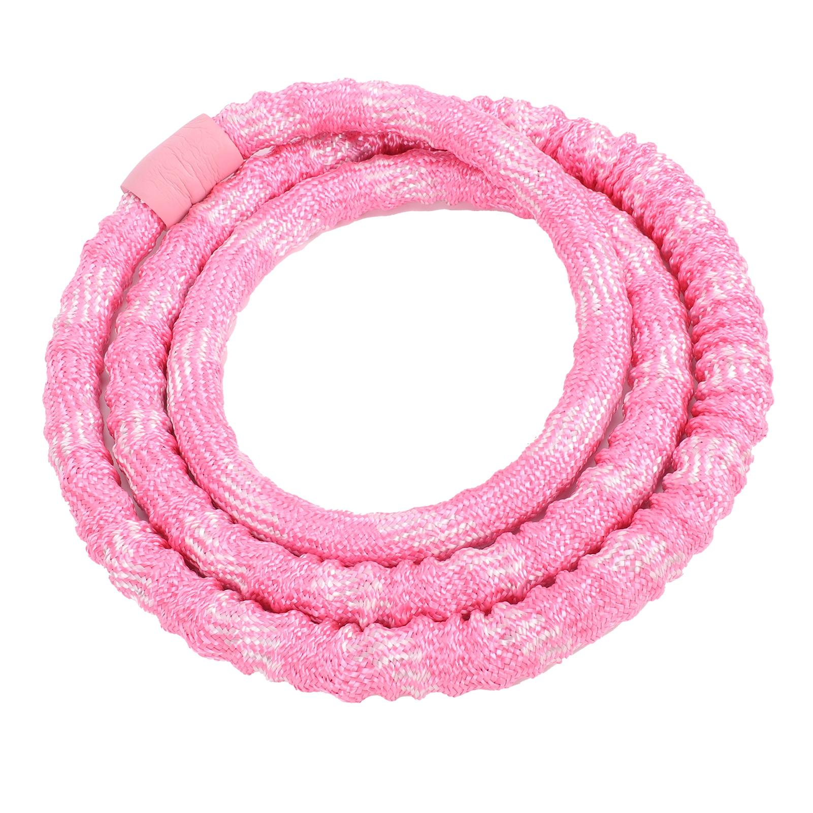 Мягкий утяжеленный обруч Полиэстер Дружелюбный к талии Бесшумный фитнес-обруч для тренировочного оборудования