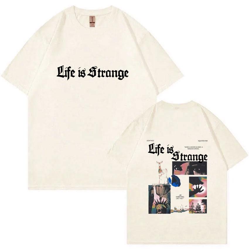 Game Life Is Strange Graphic Tshirt Unisex Women Player Casual Oversized Streetwear Male High Quality Soft Cotton T Shirts Tops