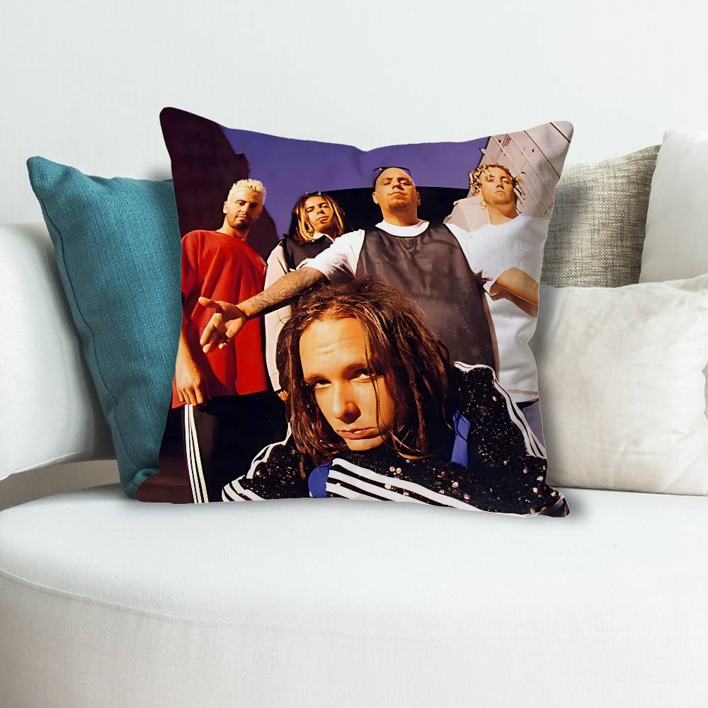 KKorn Band Requiem Pillow Cases for Bedroom Living Room Sofa Home Decor Polyester Cushion Cover with Zipper