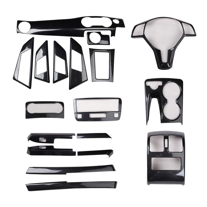 For Mercedes-Benz GLK200 260 300 2013 2014 2015 Car Bling Accessories Door Handles Steering Wheel Windows Control Panel Stickers