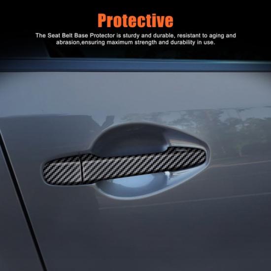 ABS Carbon Fiber Exterior Outside Door Handle Cover For Subaru Forester 2025+