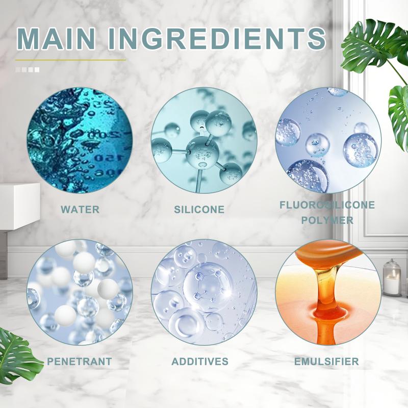 Crystal Stone Polish Floor Cleaner Bathroom Floor Tile Cleaning Refresh Stone Polishing Decontamination Clean