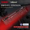 NOEBY Spinning Casting Bass Beast Travel Ideal for Big Bait Casting and Battling Monster Fish for a Variety of Freshwater and Saltwater NBRO-BT & Rod,