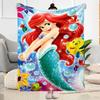 Mermaid Colorful Bubble World Blanket Comfort Versatile Office Bed Picnics All-Season Use Stylish Decor Gifts For Family Or Friends Y50