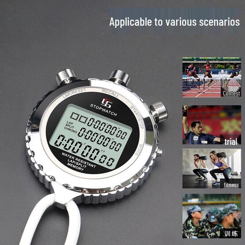 Yisheng Metallstoppuhr Timer