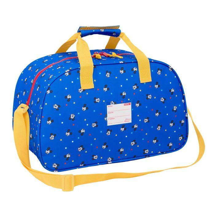 Sac à dos enfant - safta - Mickey Mouse - 40x24x23 cm - 450 g - Multicolore - Polyester - Fermeture éclair