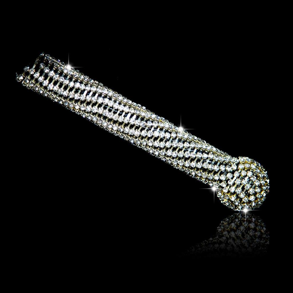 Diamond Handle Leather Whip - Erotic SM Adult Product