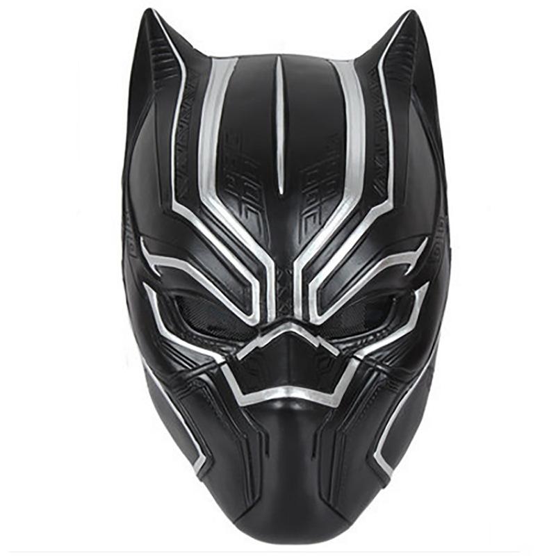 Civil War Black Panther Mask Marvel hero Captain America latex Halloween mask Film and television party props