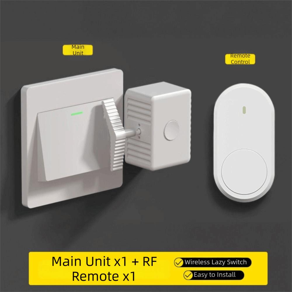 Type-C Rechargeable Wireless Control Light Switch Wireless Control Intelligent Design RF Version Switch Automatic Operation
